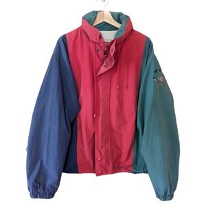 Vintage CB Sports 90s Color Block Winter Jacket Womens Size Large